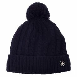 Green Lamb Greg Ladies Beanie Hat -Golf Equipment Sales Store green lamb greg ladies golf beanie hat ag21907 nvy