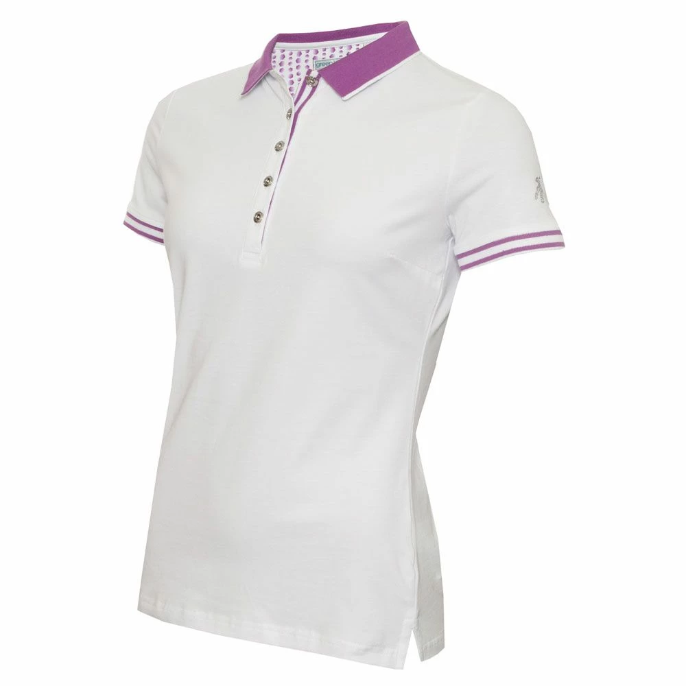 Green Lamb Ladies Ella Club Golf Polo Shirt 1 Green Lamb Ladies Ella Club Golf Polo Shirt
