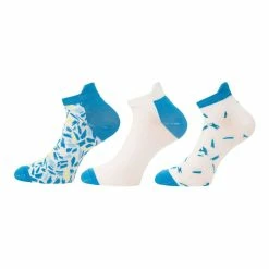 Green Lamb Ladies Patterned Golf Socks (3 Pack)