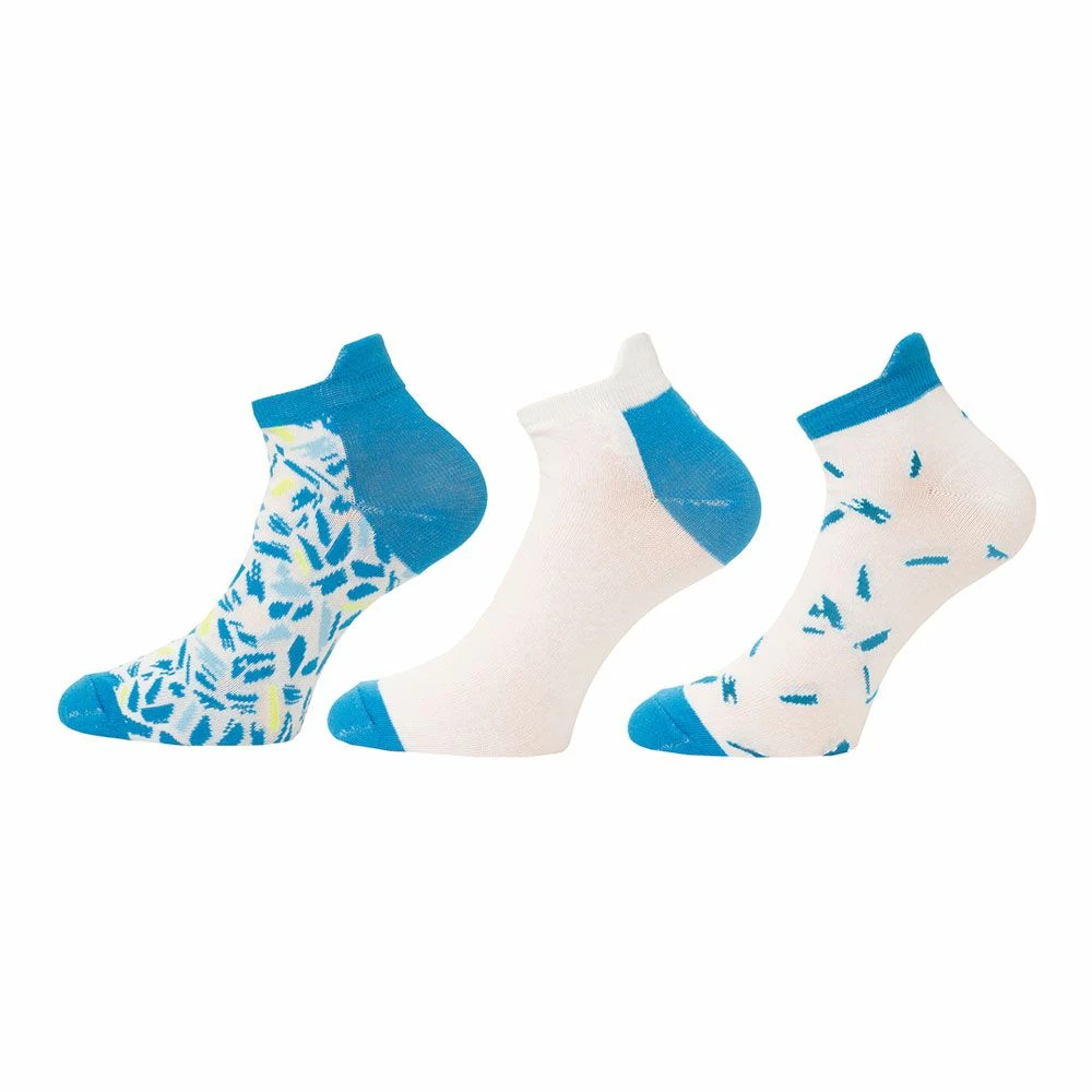 Green Lamb Ladies Patterned Golf Socks (3 Pack) 1 Green Lamb Ladies Patterned Golf Socks (3 Pack)