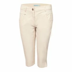 Green Lamb Tasha Ladies Golf Pedal Pushers -Golf Equipment Sales Store green lamb tasha ladies golf pedal pushers sg14301 stone 1