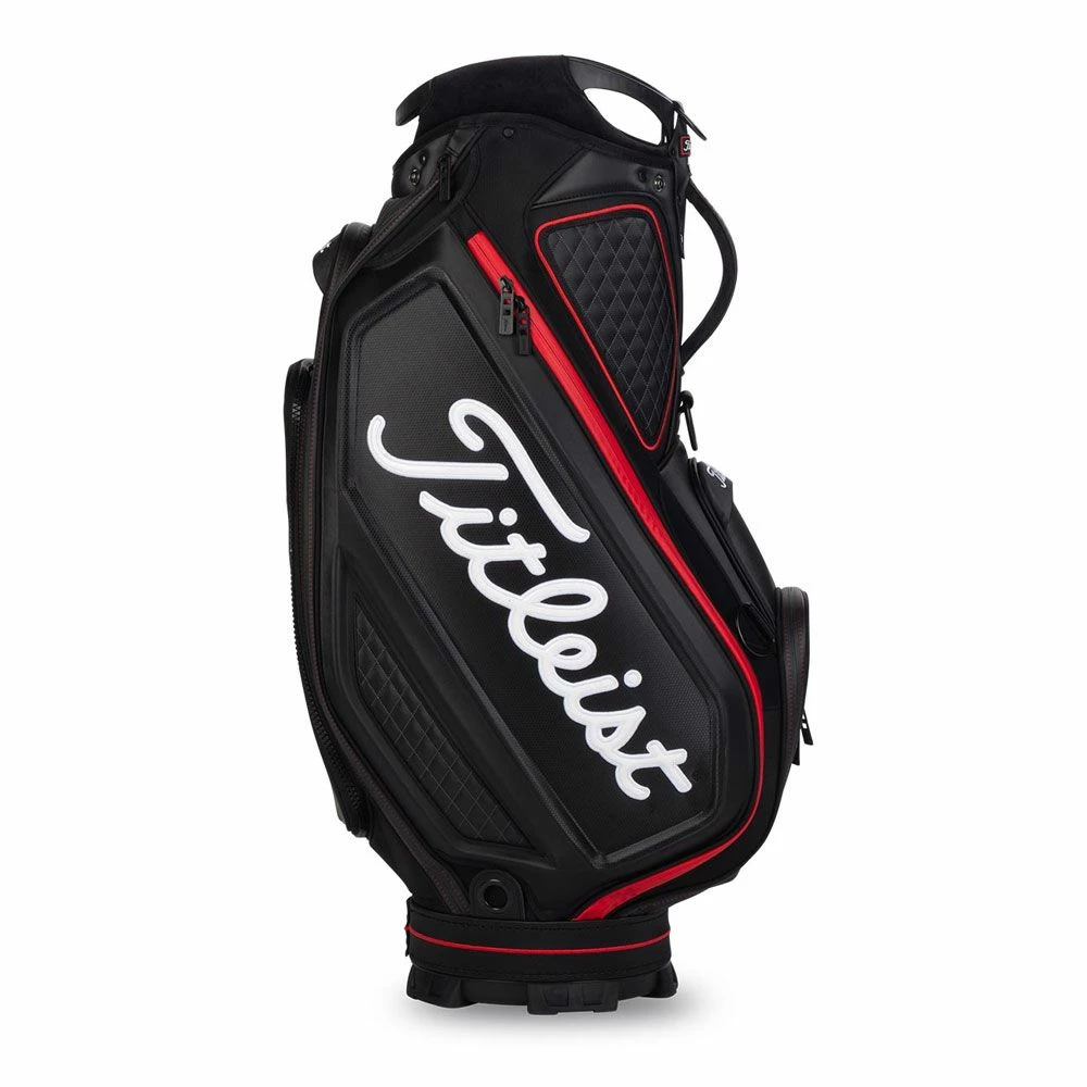 Titleist Jet Black 9.5" Tour Golf Staff Bag 2 Titleist Jet Black 9.5" Tour Golf Staff Bag - Image 2
