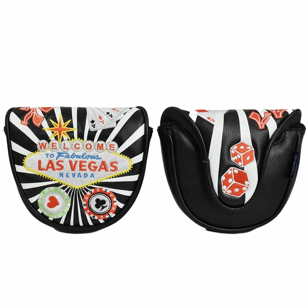 PRG Originals 'Las Vegas' Golf Mallet Putter Headcover 1 PRG Originals 'Las Vegas' Golf Mallet Putter Headcover