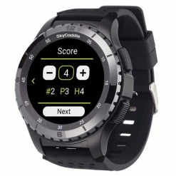 SkyCaddie LX5C GPS Smart Golf Watch -Golf Equipment Sales Store lx5c front left angle scoring 500x500