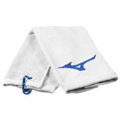 Mizuno RB Tri-Fold Golf Towel -Golf Equipment Sales Store mizuno rb tri fold golf towel white twrb21tt