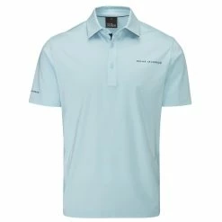 Oscar Jacobson CHAP II Tour Golf Polo Shirt 10 Oscar Jacobson CHAP II Tour Golf Polo Shirt -Golf Equipment Sales Store oscar jacobson chap ii tour golf polo shirt ojts0041 cool blue navy