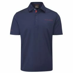 Oscar Jacobson CHAP II Tour Golf Polo Shirt 12 Oscar Jacobson CHAP II Tour Golf Polo Shirt -Golf Equipment Sales Store oscar jacobson chap ii tour golf polo shirt ojts0041 navy jewel red