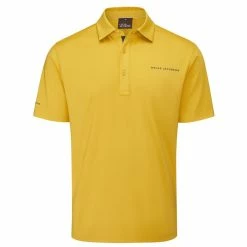 Oscar Jacobson CHAP II Tour Golf Polo Shirt 13 Oscar Jacobson CHAP II Tour Golf Polo Shirt -Golf Equipment Sales Store oscar jacobson chap ii tour golf polo shirt ojts0041 ochre teal