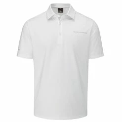Oscar Jacobson CHAP II Tour Golf Polo Shirt 15 Oscar Jacobson CHAP II Tour Golf Polo Shirt -Golf Equipment Sales Store oscar jacobson chap ii tour golf polo shirt ojts0041 white lunar grey