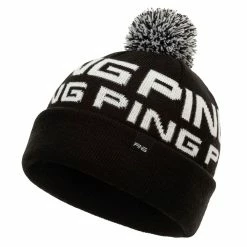 Ping Logo II Golf Bobble Hat -Golf Equipment Sales Store ping logo ii golf bobble hat p03529 090 2