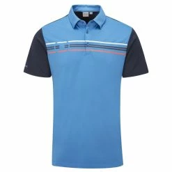 Ping Morten Golf Polo Shirt -Golf Equipment Sales Store ping morten golf polo shirt front view p03575 dn90