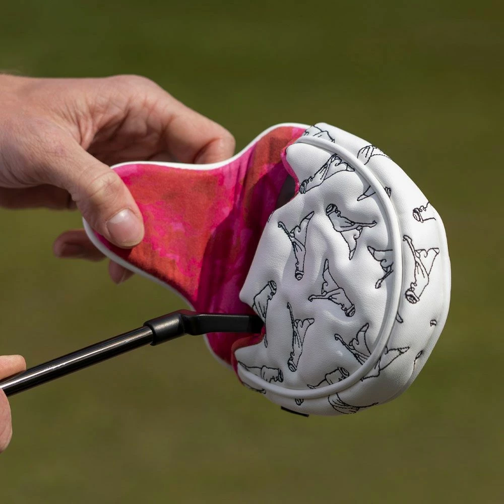 Ping Mr Ping Blossom Golf Mallet Putter Headcover 2 Ping Mr Ping Blossom Golf Mallet Putter Headcover - Image 2