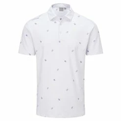 Ping Two Tone Golf Polo Shirt 6 Ping Two Tone Golf Polo Shirt -Golf Equipment Sales Store ping two tone golf polo shirt front view p03571 wcl