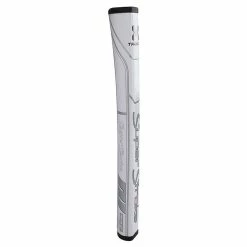SuperStroke Traxion Pistol GT 1.0 Golf Putter Grip 12 SuperStroke Traxion Pistol GT 1.0 Golf Putter Grip -Golf Equipment Sales Store pistol gt 1.0 white silver