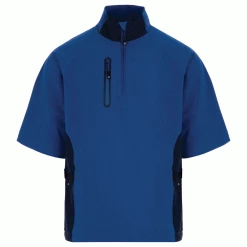 ProQuip Pro Tech Short Sleeve Golf Wind Top -Golf Equipment Sales Store proquip pro tech short sleeve wind top navy royal