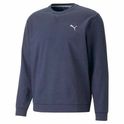 Puma Cloudspun Heather Crewneck Golf Sweater 6 Puma Cloudspun Heather Crewneck Golf Sweater -Golf Equipment Sales Store puma cloudspun heather crewneck golf sweater 537467 04