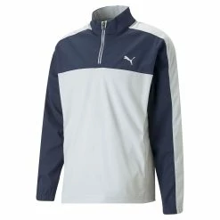 Puma Momentum Woven 1/4 Zip Golf Pullover