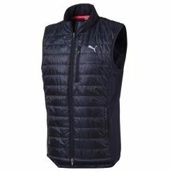Puma Quilted Primaloft Golf Vest 7 Puma Quilted Primaloft Golf Vest -Golf Equipment Sales Store puma quilted primaloft golf vest navy peacoat 595123 02