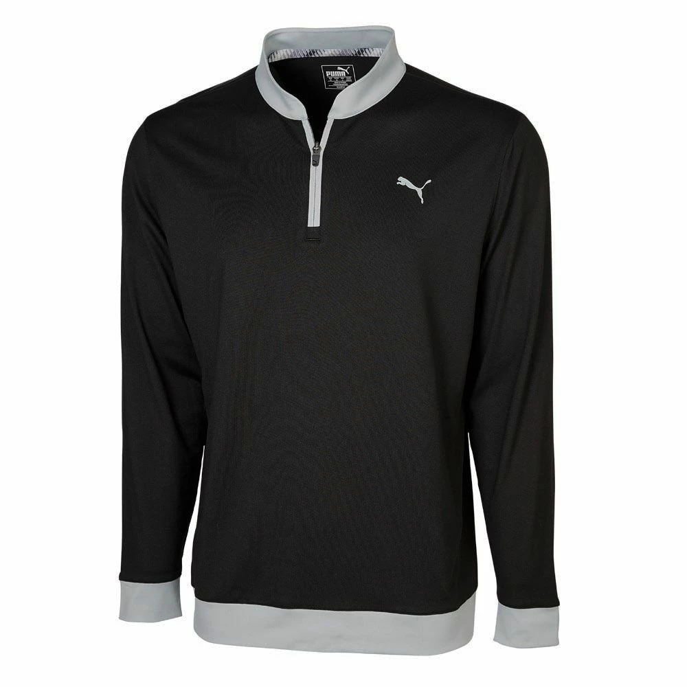 Puma Rotation Stealth 1/4 Zip Golf Pullover 2 Puma Rotation Stealth 1/4 Zip Golf Pullover - Image 2