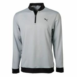 Puma Rotation Stealth 1/4 Zip Golf Pullover