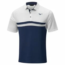 Mizuno Quick Dry Horizon Golf Polo Shirt -Golf Equipment Sales Store quick dry horizon polo white 52ga1003 01
