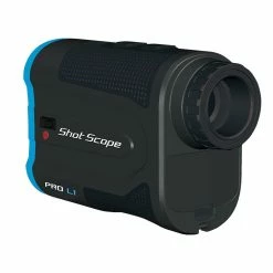 Shot Scope Pro L1 Golf Laser Rangefinder -Golf Equipment Sales Store shot scope ls1 rangefinder blue back angled