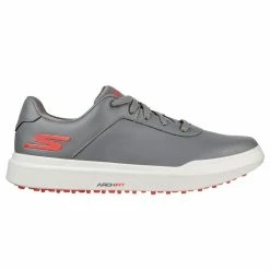 Skechers Go Golf Drive 5 Golf Shoes 5 Skechers Go Golf Drive 5 Golf Shoes -Golf Equipment Sales Store skechers go golf drive 5 214037 grey red 2 7 1