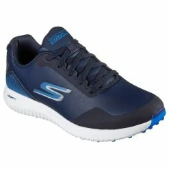 Skechers GO GOLF MAX 2 Golf Shoes -Golf Equipment Sales Store skechers arch fit go golf max 2 214028 nvbl angle