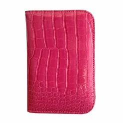 Surprizeshop Ladies Large Croc Effect Golf Scorecard Holder -Golf Equipment Sales Store surprizeshop croc effect large golf scorecard holder sh080 1