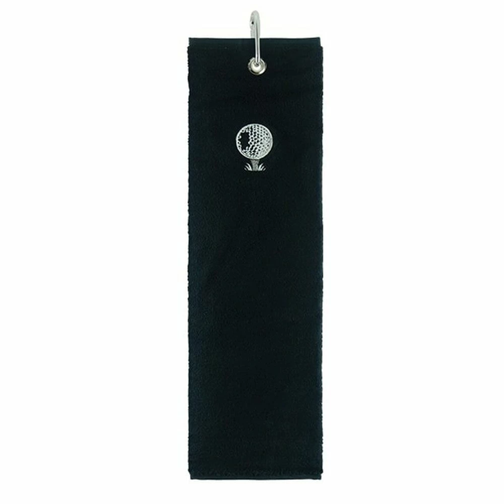 Surprizeshop Cotton Tri-Fold Ladies Golf Towel 2 Surprizeshop Cotton Tri-Fold Ladies Golf Towel - Image 2