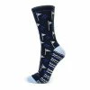 SurprizeShop Ladies Flag Design Crew Golf Socks
