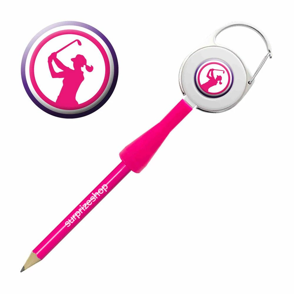 Surprizeshop Lady Golfer Retractable Golf Pencil 4 Surprizeshop Lady Golfer Retractable Golf Pencil - Image 4