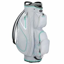 TaylorMade Kalea Ladies Golf Cart Bag 5 TaylorMade Kalea Ladies Golf Cart Bag -Golf Equipment Sales Store taylormade 2020 kalea ladies golf cart bag silver 20green 1