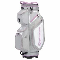 TaylorMade Pro 8.0 Golf Cart Bag -Golf Equipment Sales Store taylormade 2020 pro 8.0 golf cart bag grey purple