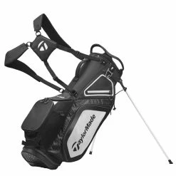 TaylorMade Pro 8.0 Golf Stand Bag -Golf Equipment Sales Store taylormade 2020 pro 8.0 golf stand bag black white charcoal 1