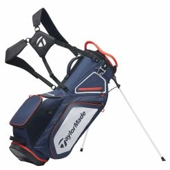 TaylorMade Pro 8.0 Golf Stand Bag -Golf Equipment Sales Store taylormade 2020 pro 8.0 golf stand bag navy white red 1