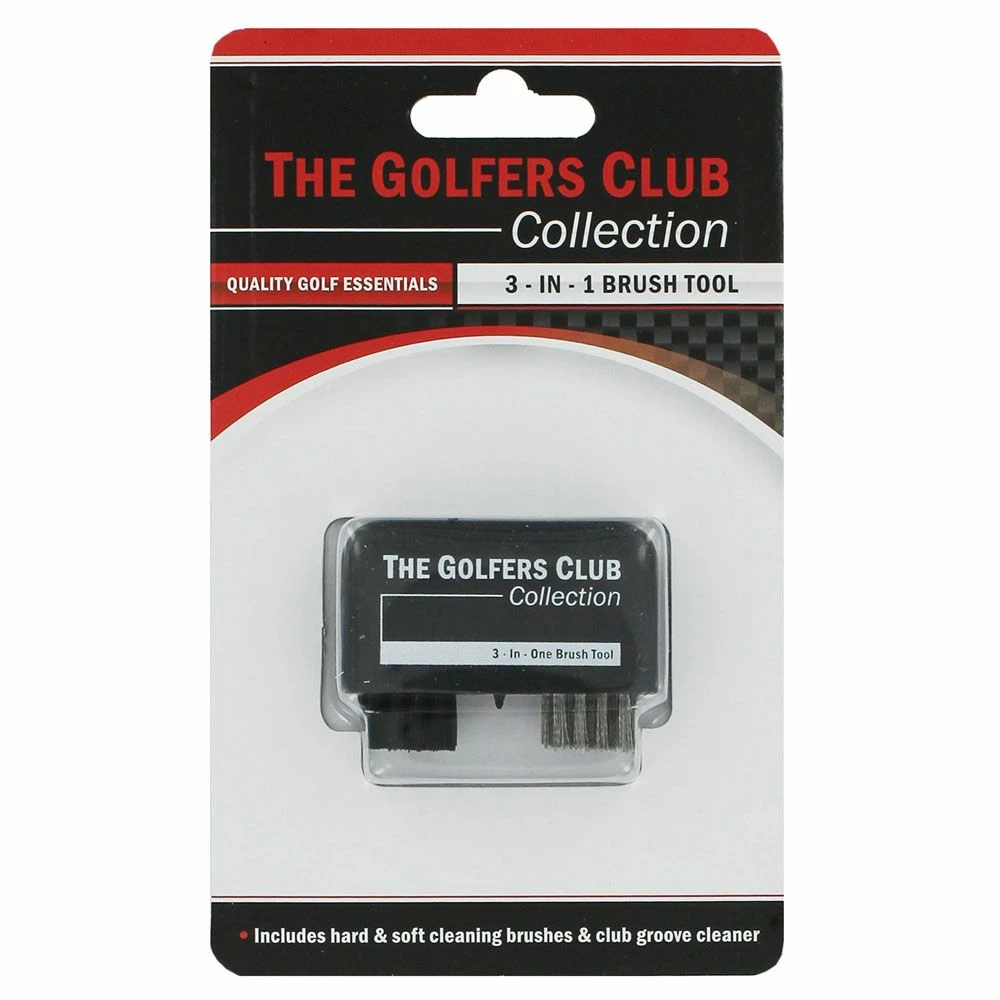 The Golfers Club 3 In 1 Brush Tool 1 The Golfers Club 3 In 1 Brush Tool