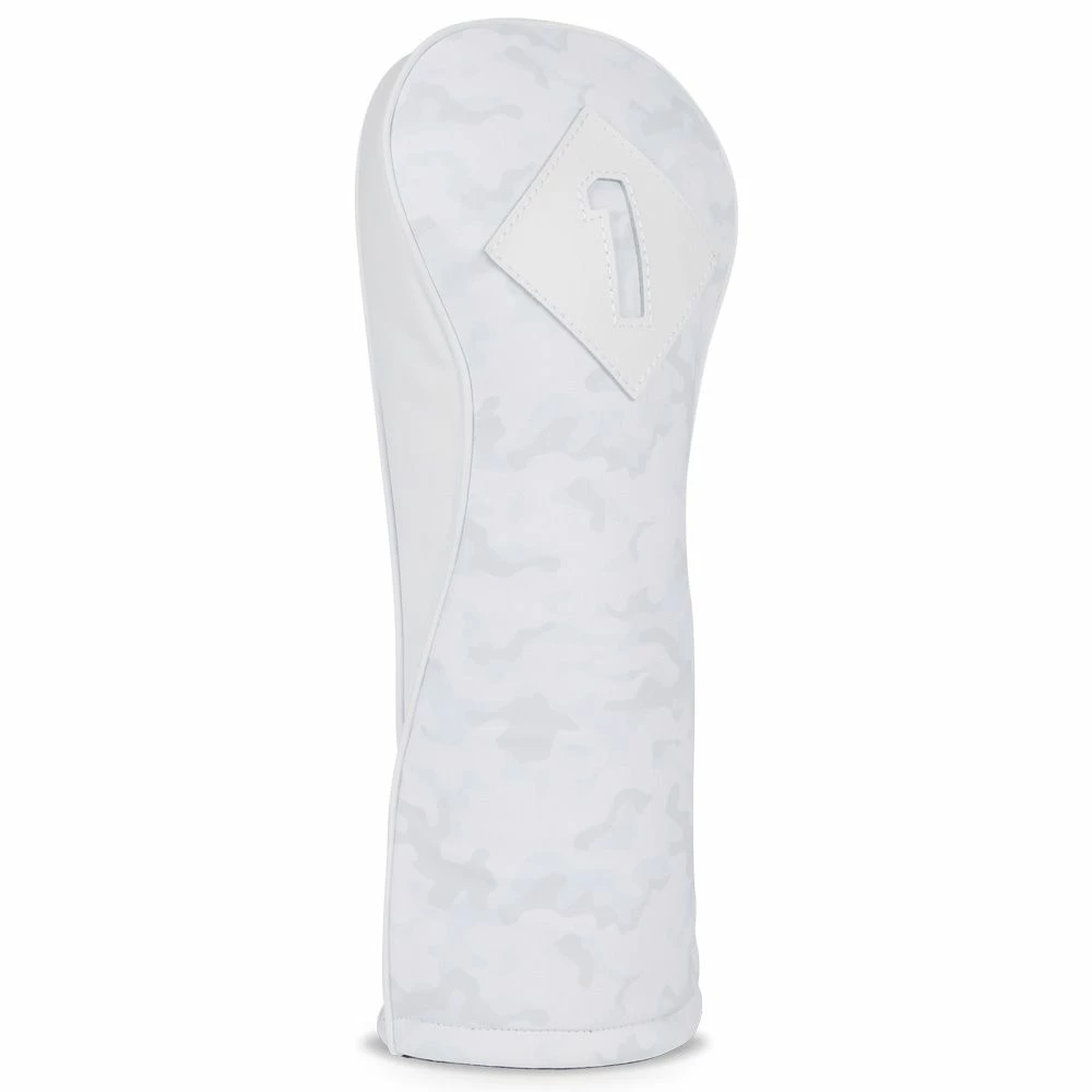 Titleist Limited Edition 'White Out' Leather Golf Driver Headcover 1 Titleist Limited Edition 'White Out' Leather Golf Driver Headcover