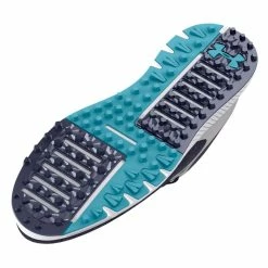 Under Armour Charged Breathe 2 Knit SL Ladies Golf Shoes 8 Under Armour Charged Breathe 2 Knit SL Ladies Golf Shoes -Golf Equipment Sales Store under armour charged breathe 2 knit sl ladies golf shoes sole view 3026405 400