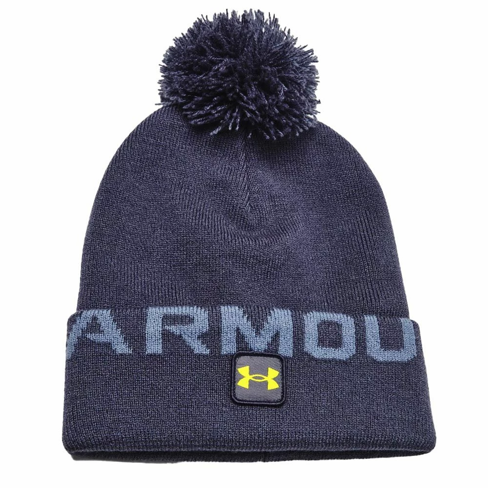 Under Armour Halftime Fleece Pom Golf Beanie 1 Under Armour Halftime Fleece Pom Golf Beanie