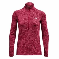 Under Armour Ladies Tech 1/2 Zip Twist Golf Pullover 7 Under Armour Ladies Tech 1/2 Zip Twist Golf Pullover -Golf Equipment Sales Store under armour ladies ladies tech half zip twist golf pullover 1320128 664