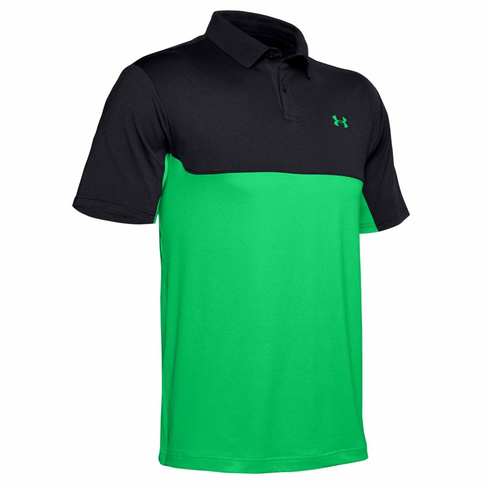 Under Armour Performance 2.0 Colourblock Golf Polo Shirt 2 Under Armour Performance 2.0 Colourblock Golf Polo Shirt - Image 2