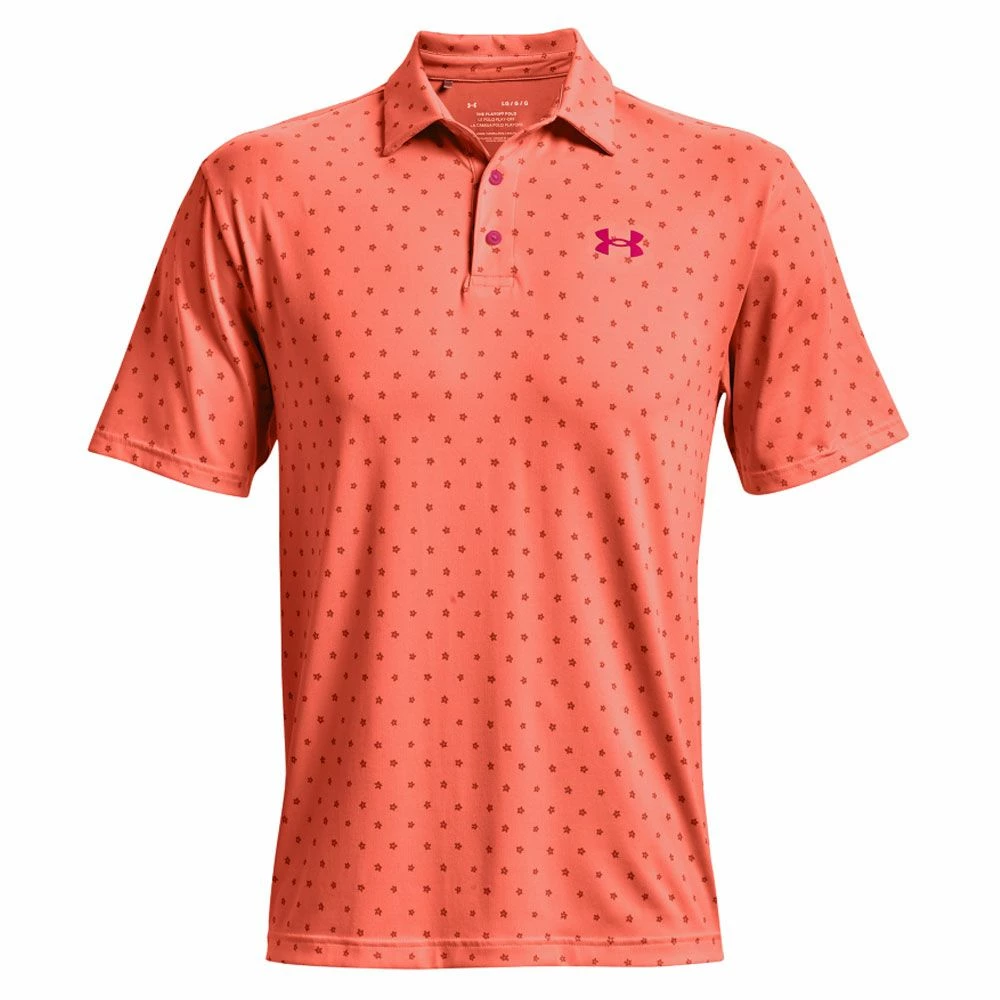 Under Armour Playoff Polo 2.0 Florals Golf Polo Shirt 2 Under Armour Playoff Polo 2.0 Florals Golf Polo Shirt - Image 2
