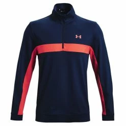 Under Armour Storm Midlayer 1/2 Zip Golf Pullover 9 Under Armour Storm Midlayer 1/2 Zip Golf Pullover -Golf Equipment Sales Store under armour storm midlayer half zip 1370119 409 1